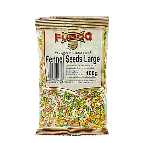 Fudco Fennel Sugar Coated Large 10x1kg Fudco Fennel Sugar Coated Large 10x1kg